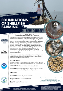 flier for foundations of shellfish course